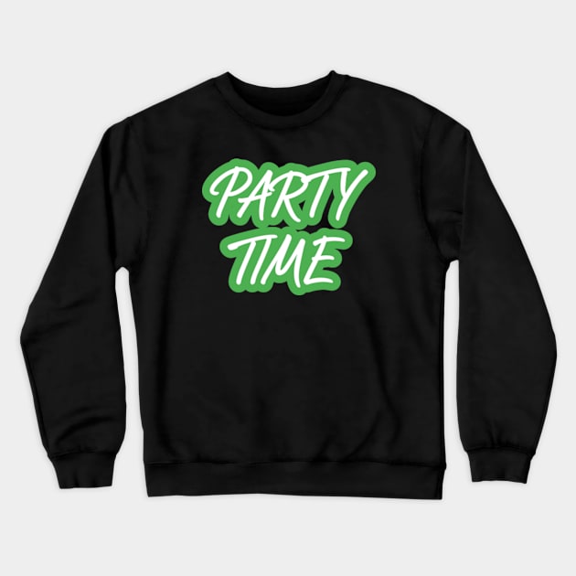 party time Crewneck Sweatshirt by coralwire